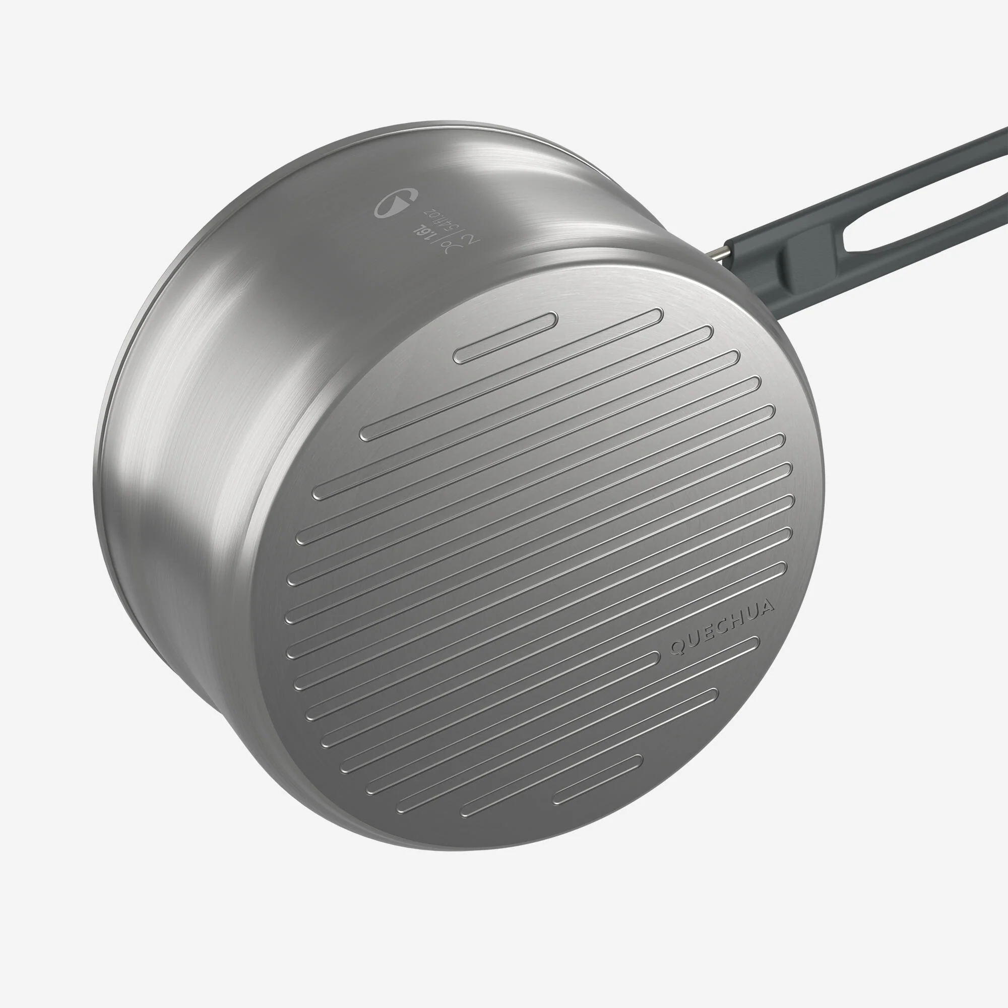 Quechua Stainless steel non-stick camping cookset 500 for 2 people - 15-piece - Image 6