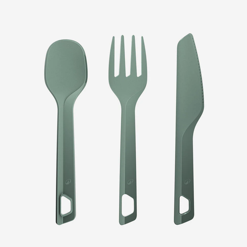 Quechua 500 Stainless Steel Nonstick Camping Cookset – 25-Piece for 4 People - Image 8