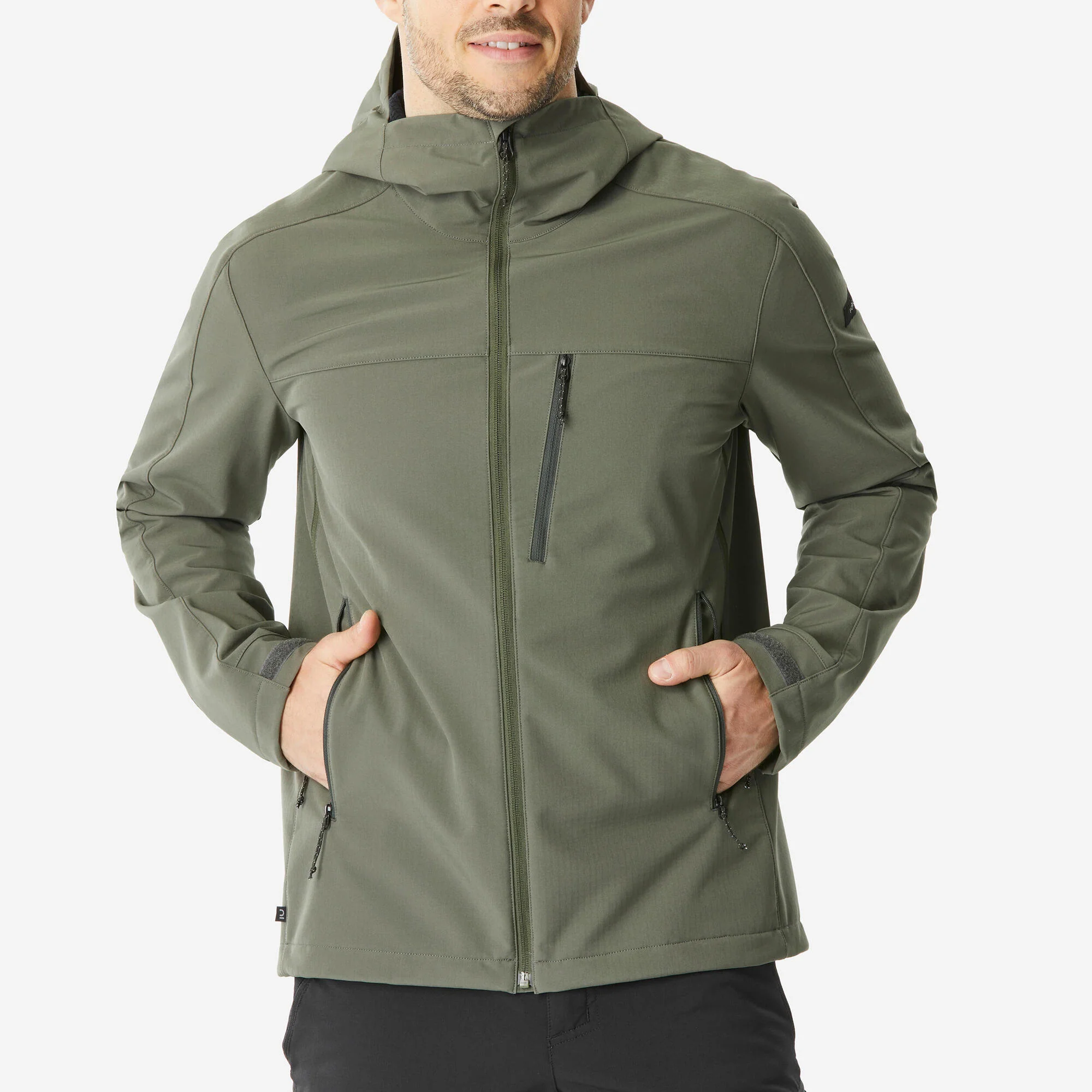 Forclaz Men's 500 Windbreaker Softshell Jacket - Image 7