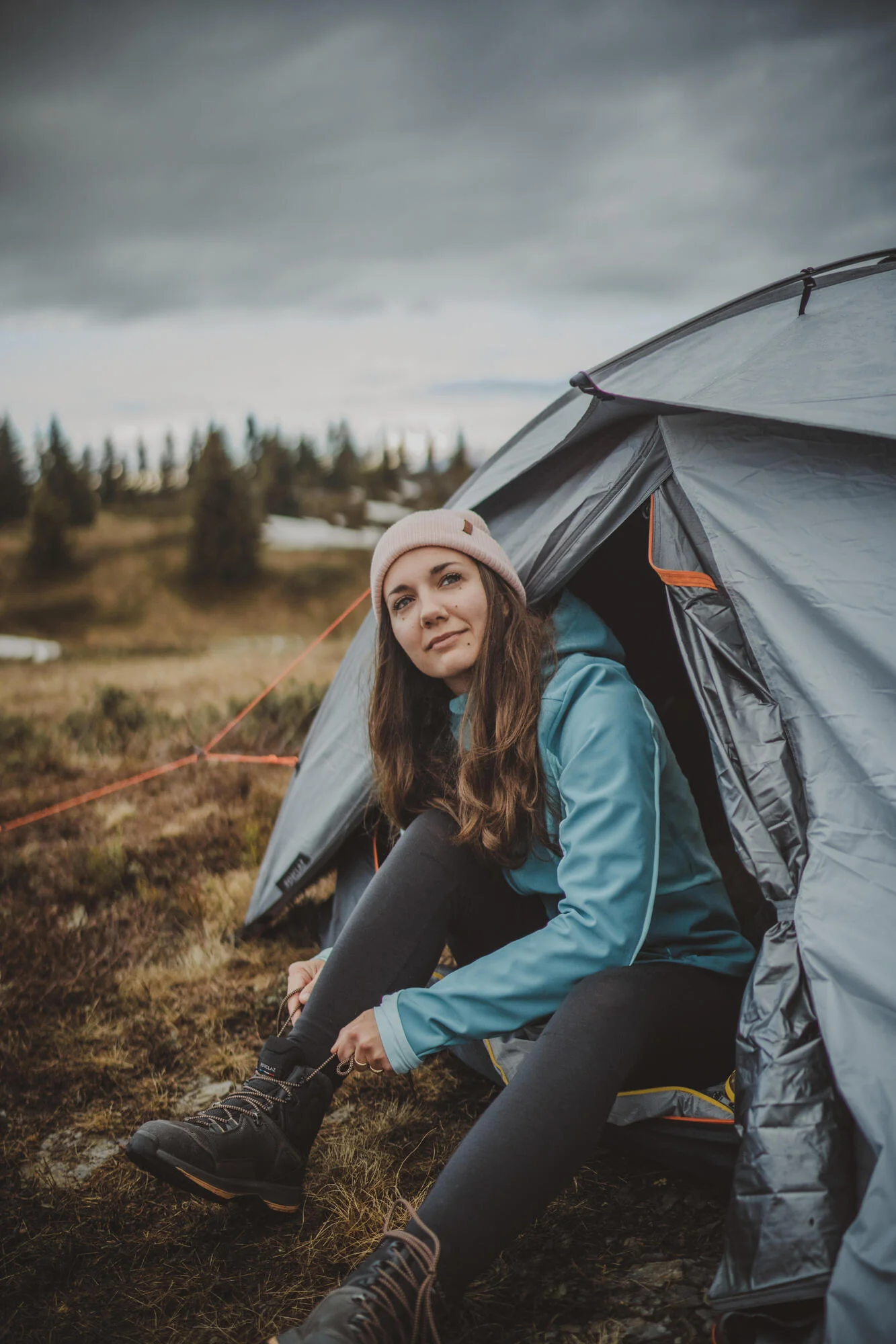 Forclaz Women's merino wool legging underwear - MT500 - Image 9