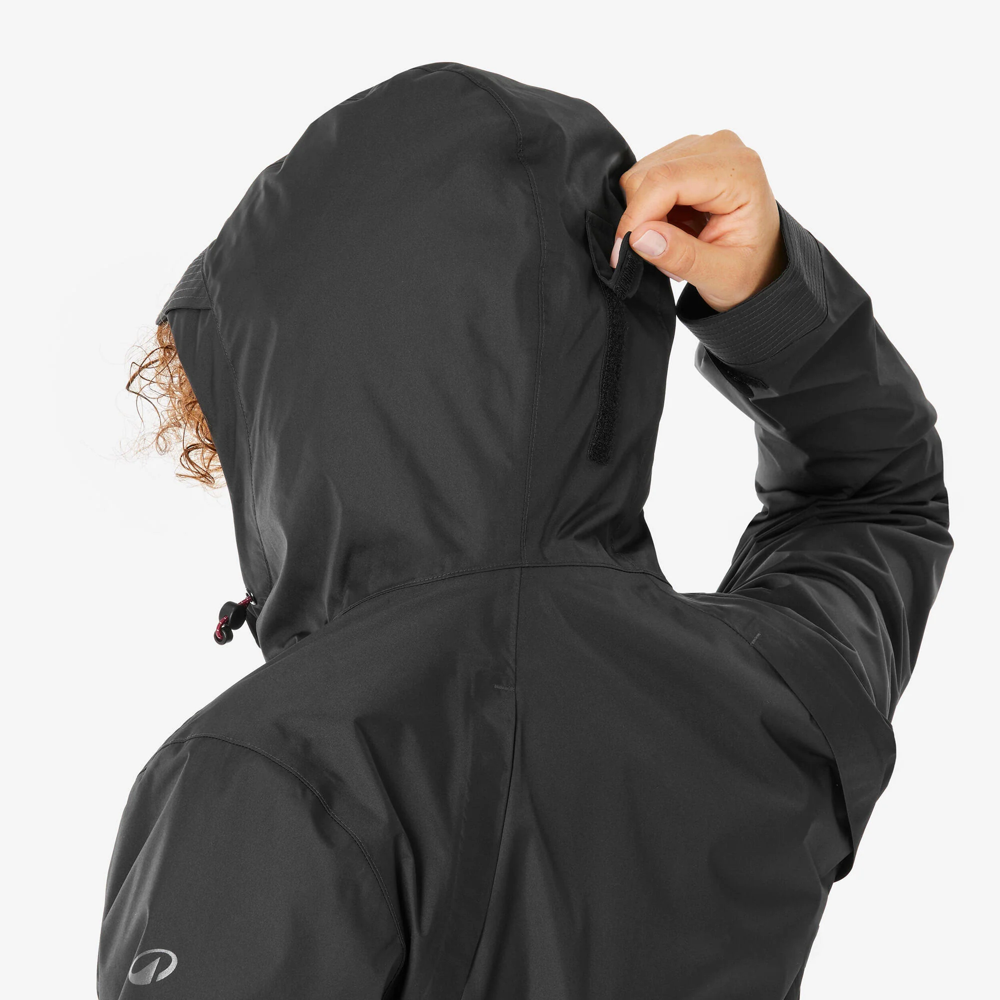 Quechua Women’s NH500 Waterproof Hiking Rain Jacket - Image 11