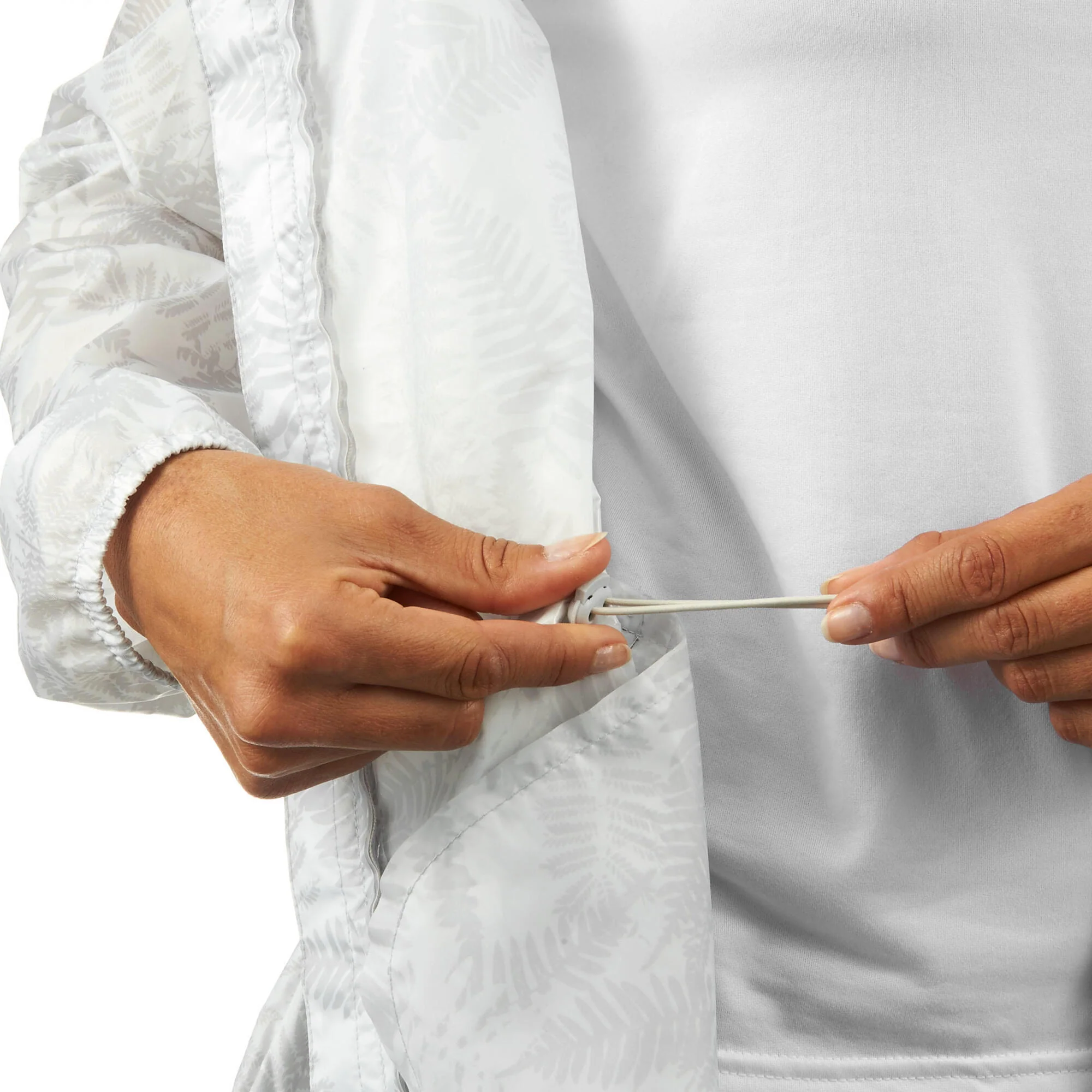 Quechua Women's Raincut Full Zip Windproof and Water-repellent Rain Jacket - Image 5