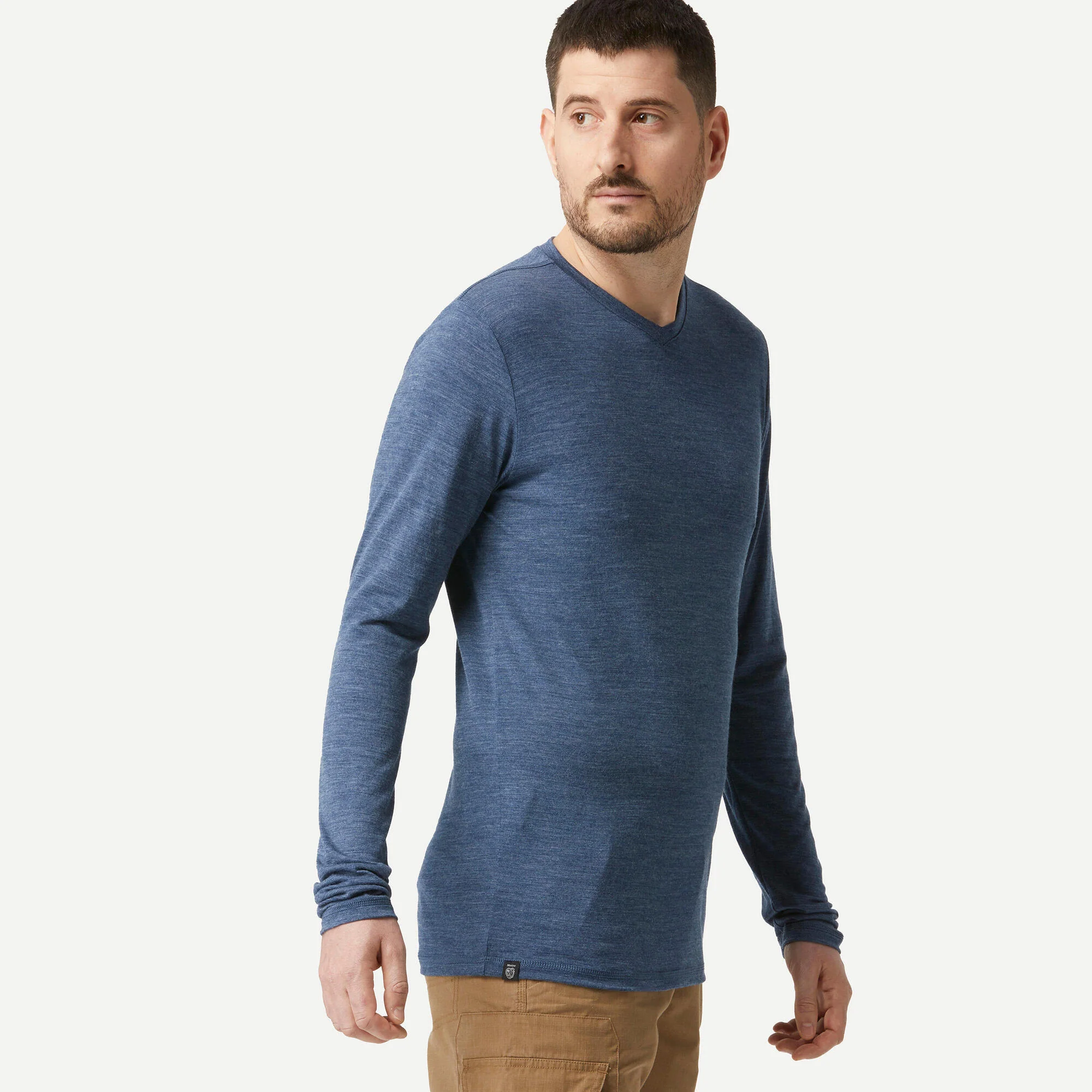Simond Men's Travel 500 Merino Wool Long-sleeve Shirt - Image 3