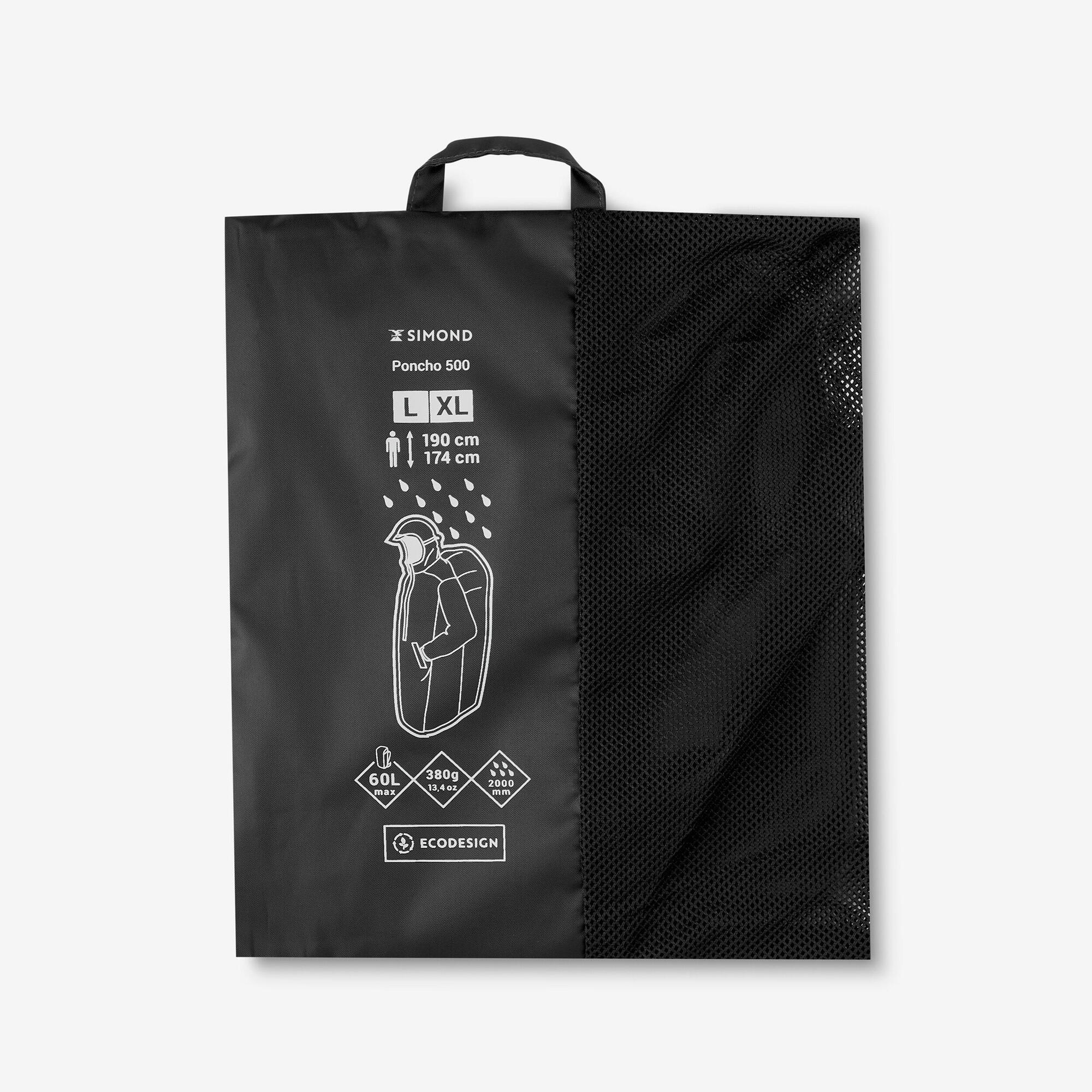 Simond MT500 60L Hiking Rain Poncho - Image 5