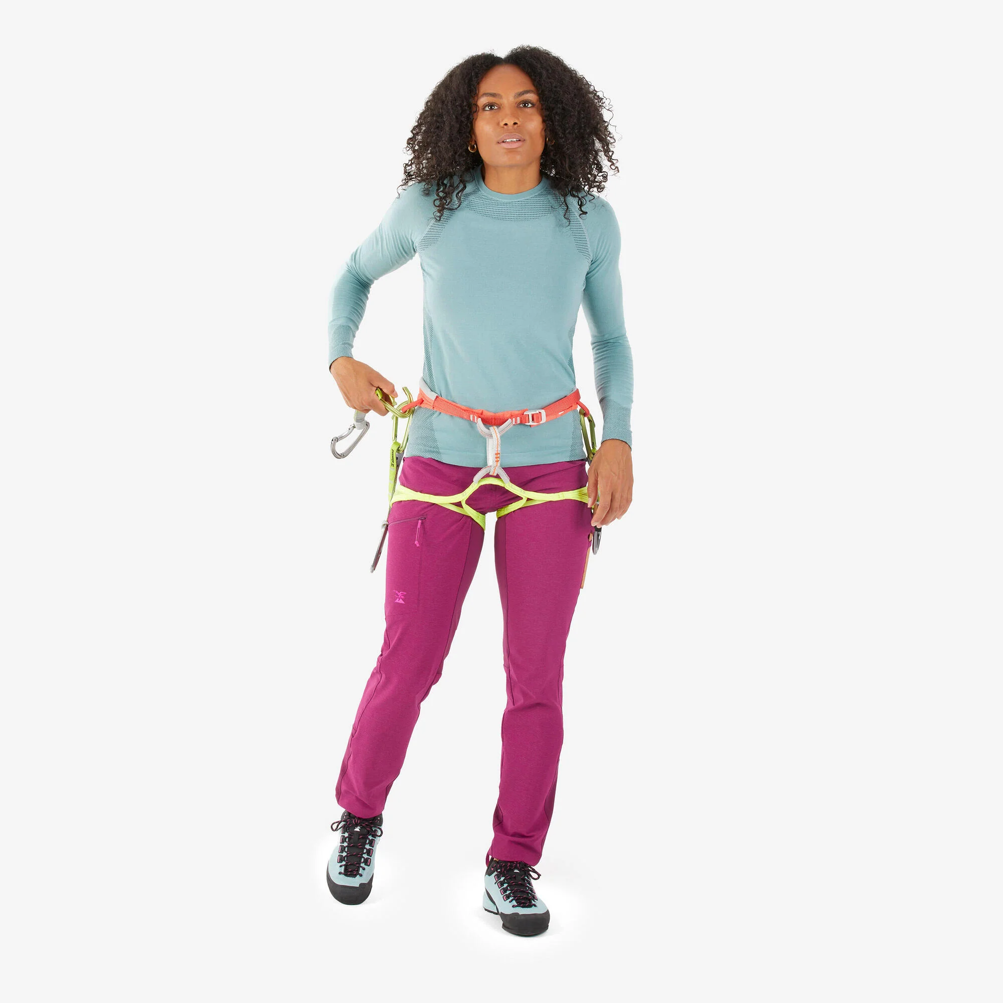 Simond Women's Alpinism Seamless Wool Long-Sleeve Shirt - Image 4