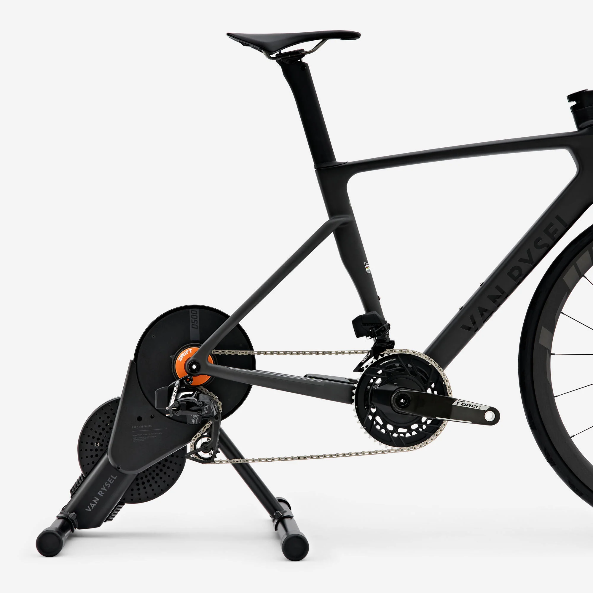 Van Rysel D500 Smart Trainer with Zwift Cog and Click - Image 4