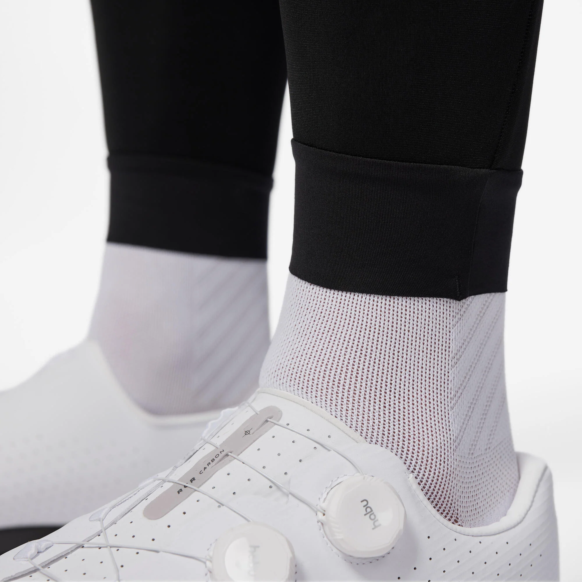 Van Rysel Men's Winter Road Cycling Tights Racer - Black - Image 5