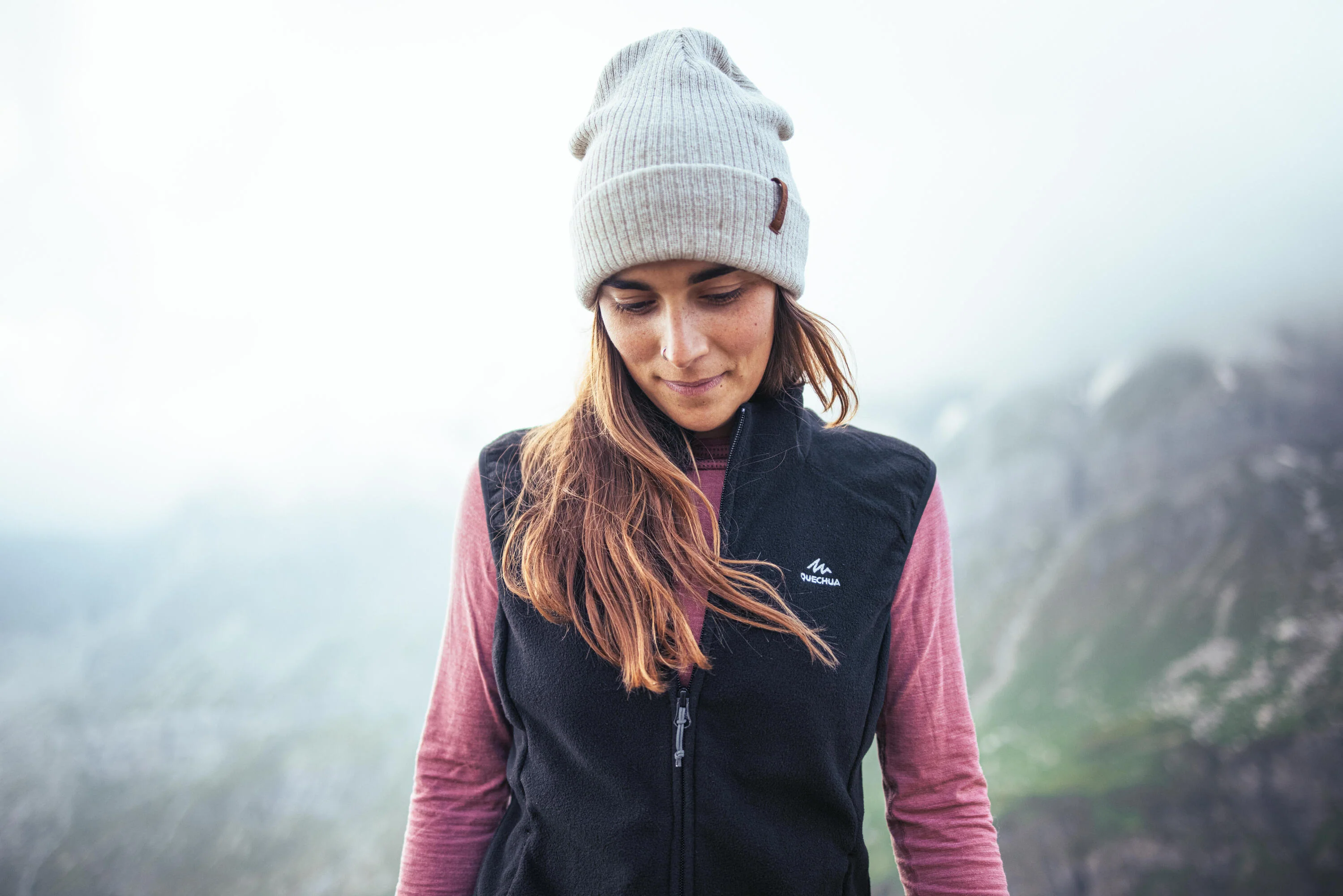 Quechua Women's MH120 Hiking Fleece Vest - Image 9